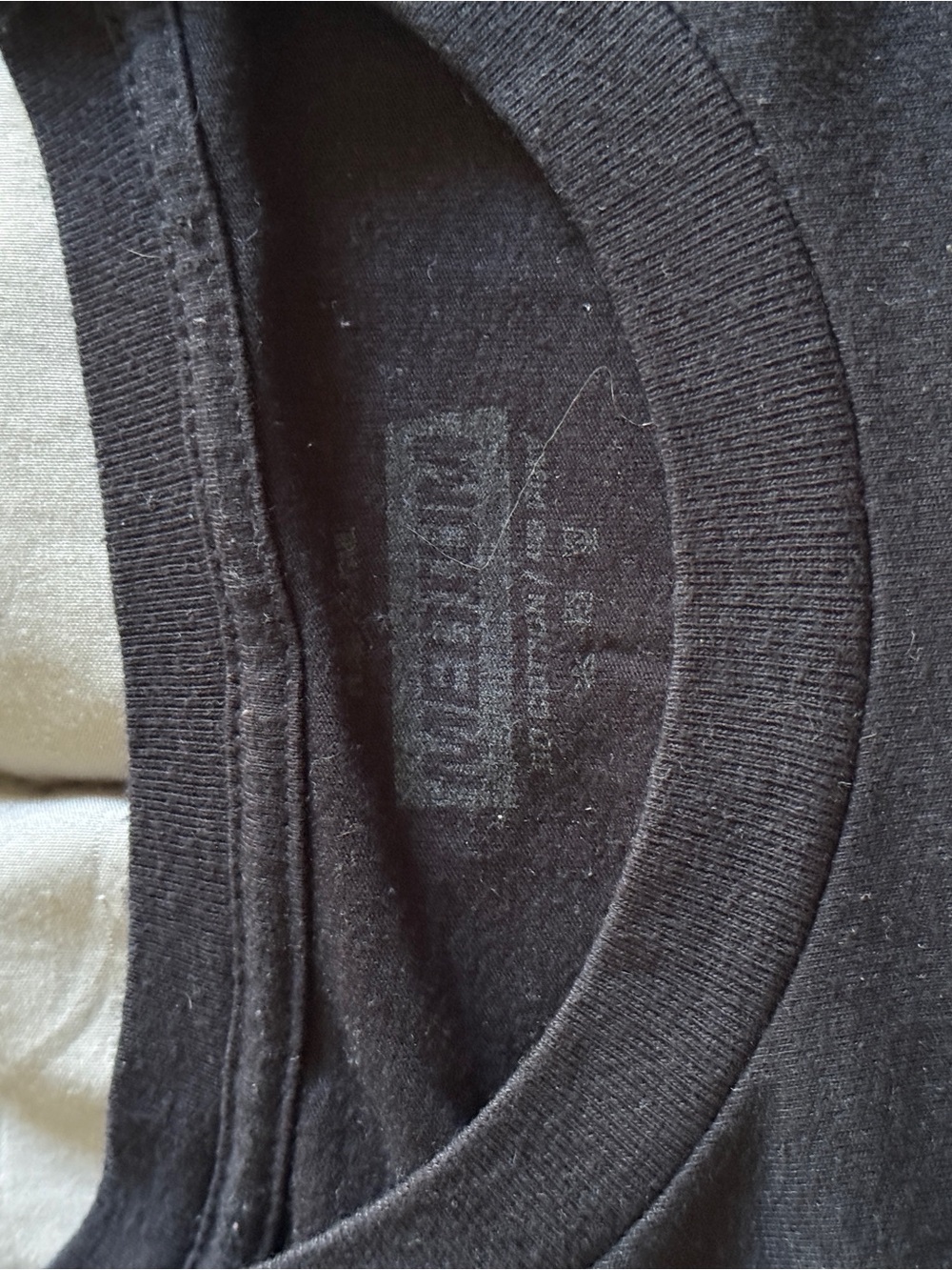 Flag Nor Fail, rare, Yellow Script Logo. Rob Bailey lyrics! Medium - Picture 3 of 3